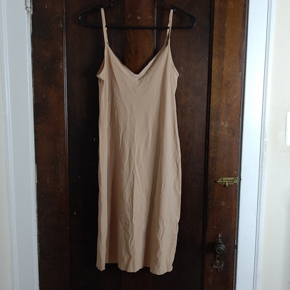 Commando midi slip dress